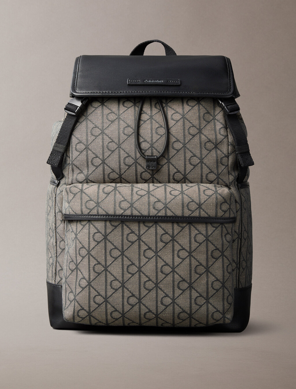 Wasserabweisender Logo-Jacquard-Rucksack