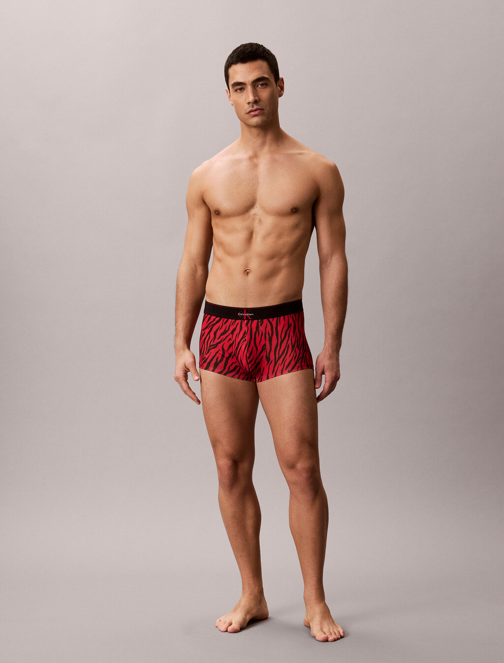 Graphic-Monogram-Unterhose mit niedriger Taille