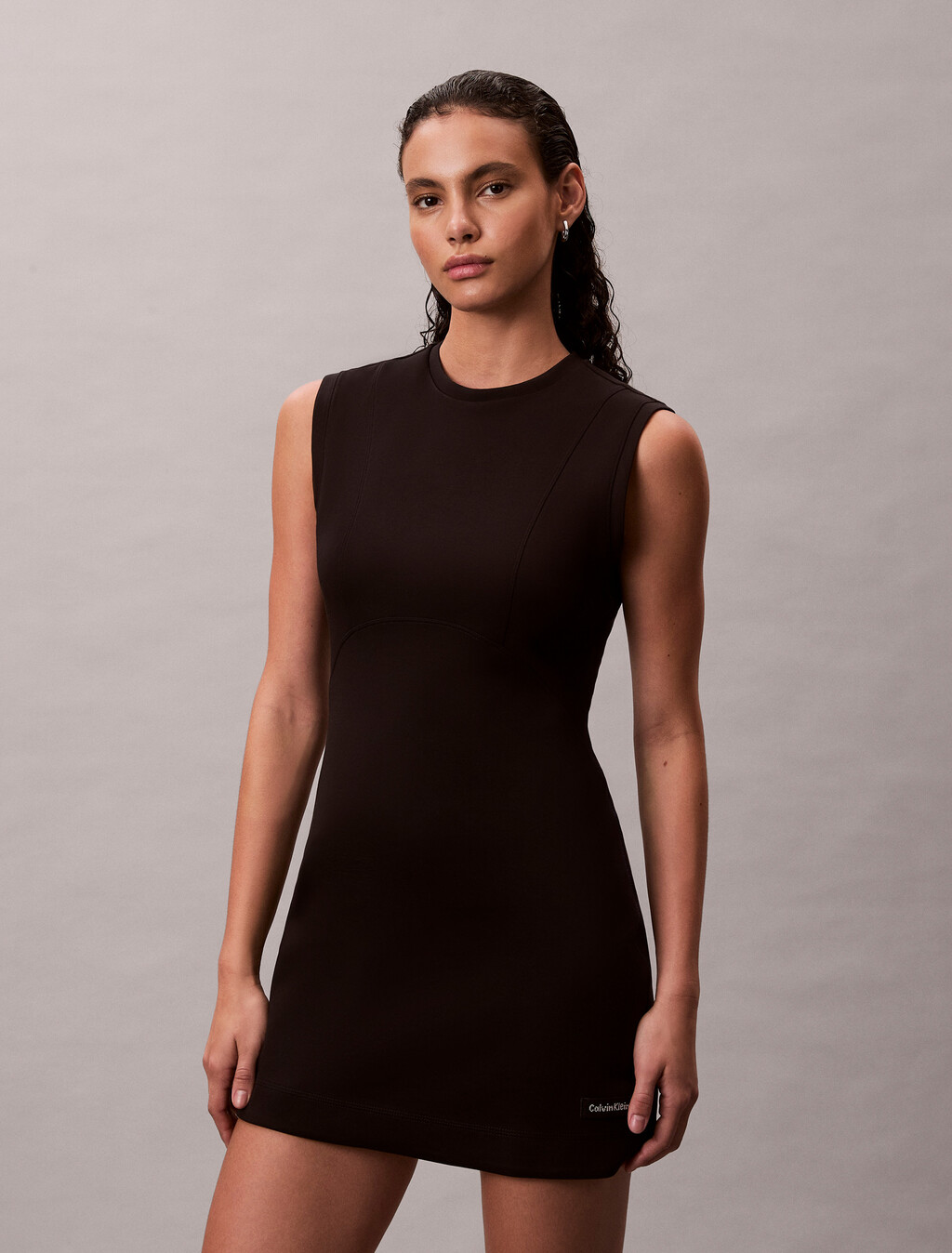Jersey-Kleid mit Figurform