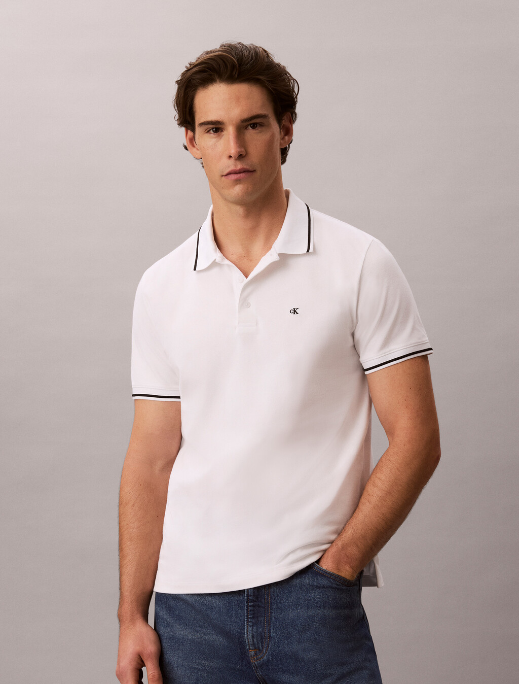 Kühler Kragen-Polo