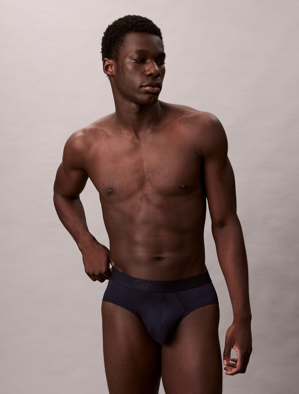 CK Black Microfaser-Hip-Brief