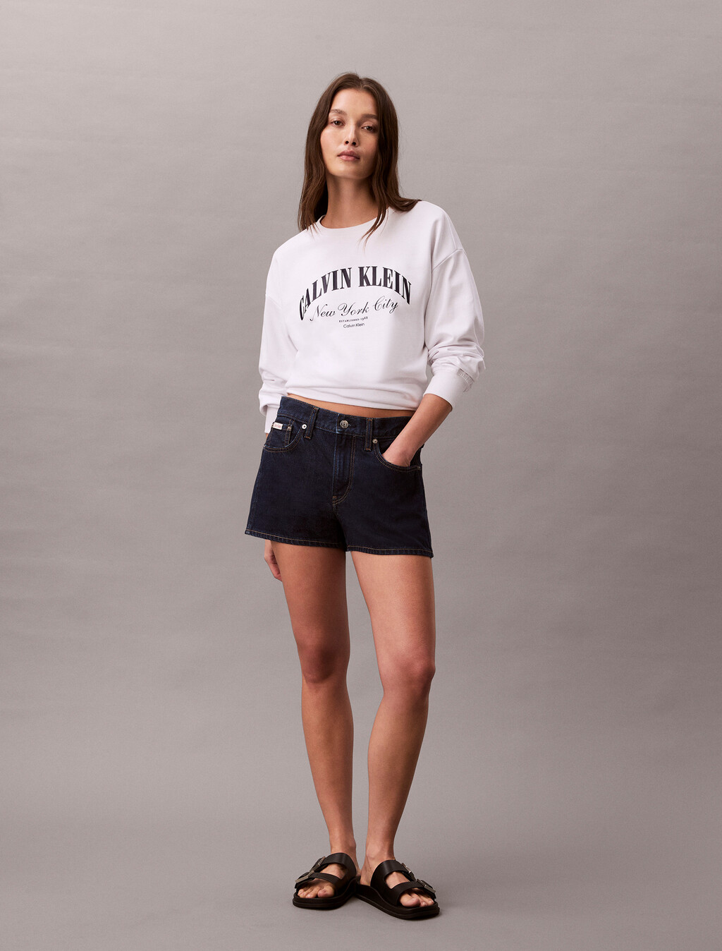 Sweatshirt mit Varsity-Logo