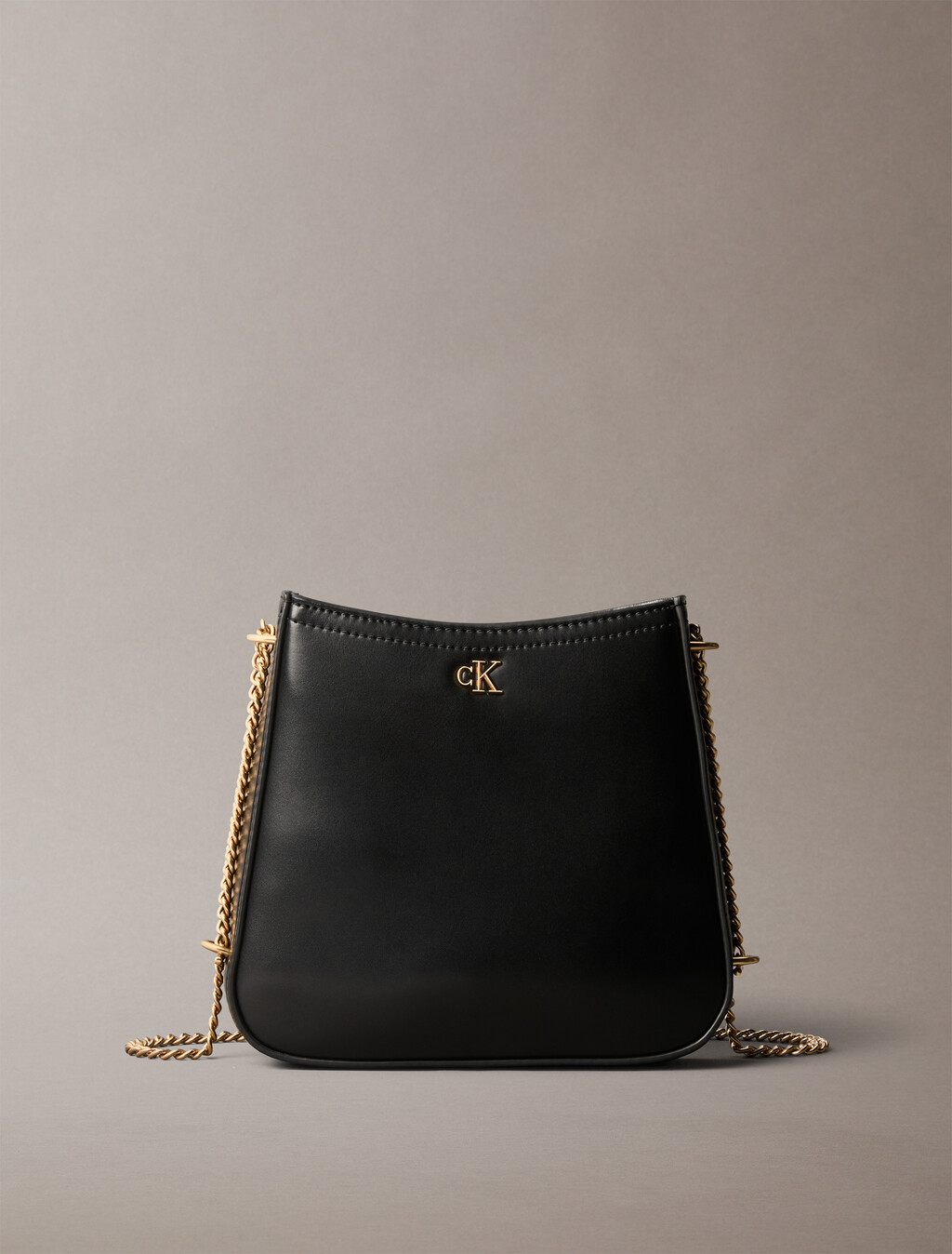 Monogram-Ketten-Satteltasche