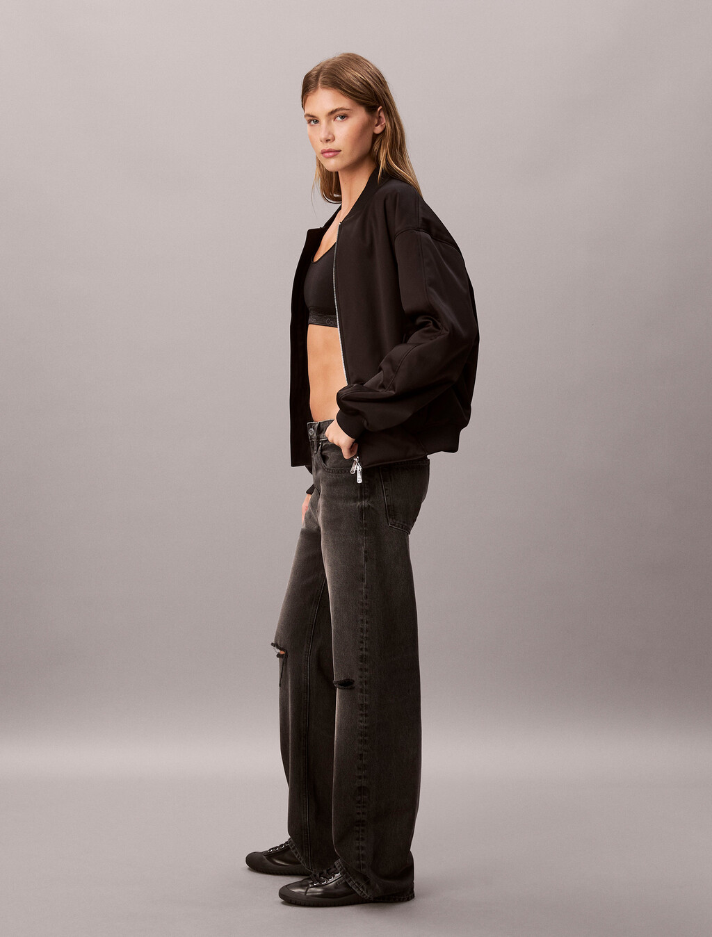 90er-Jeans mit geradem Schnitt