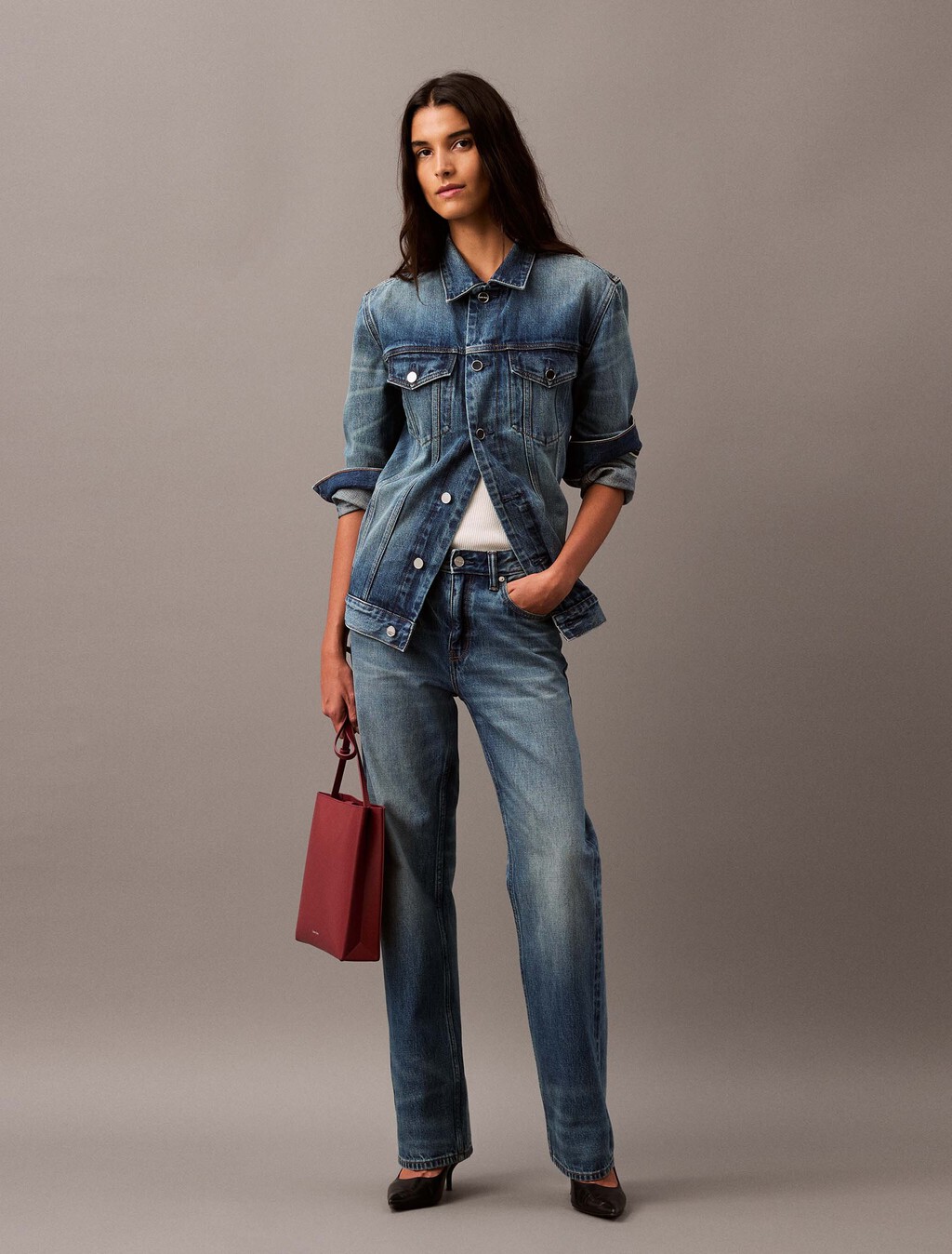 Selvedge Modern Loose Fit Jeans