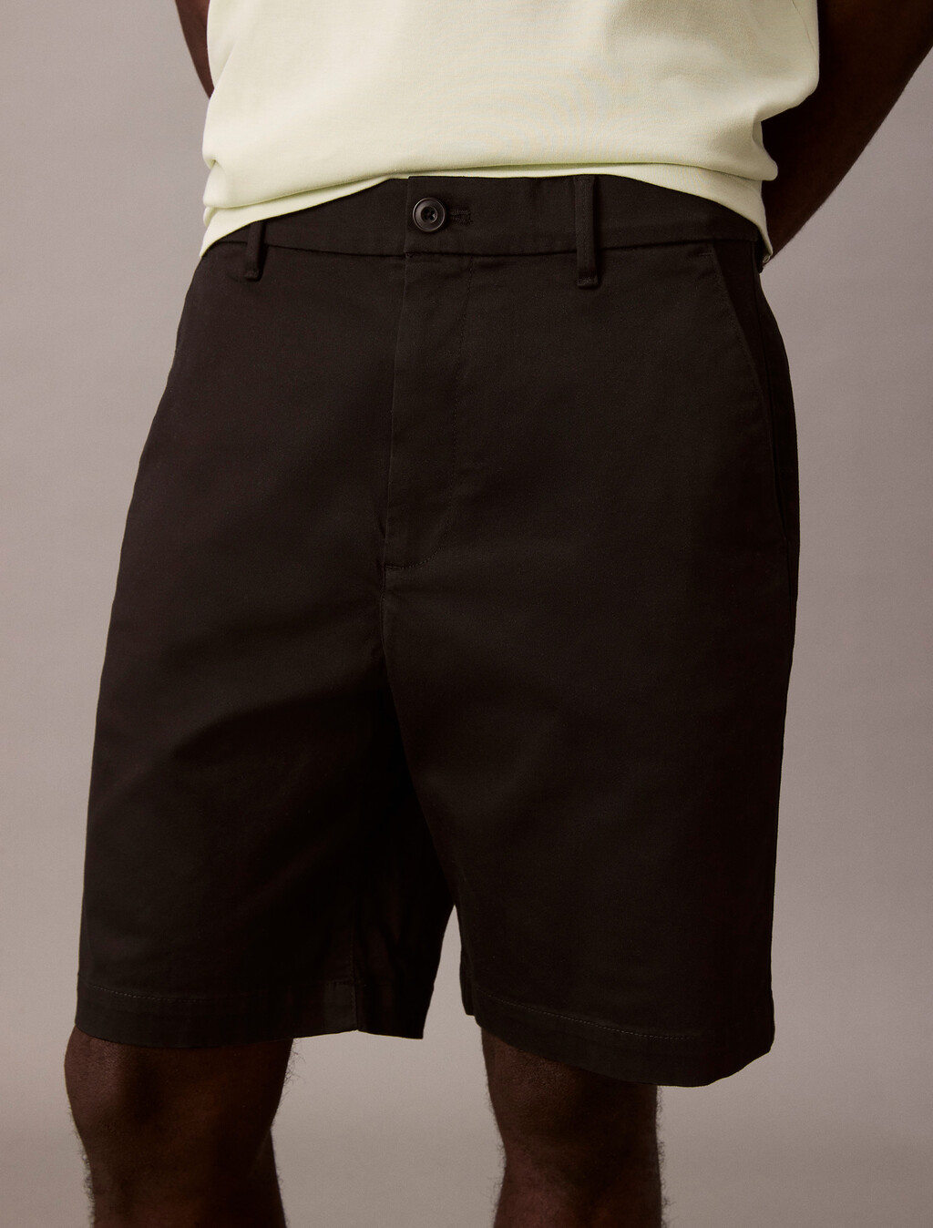 Verfeinerte Baumwoll-Stretch-Shorts