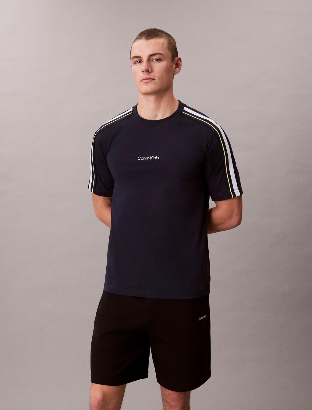 Leistungsstarker Baumwollmischungs-Gym-T-Shirt