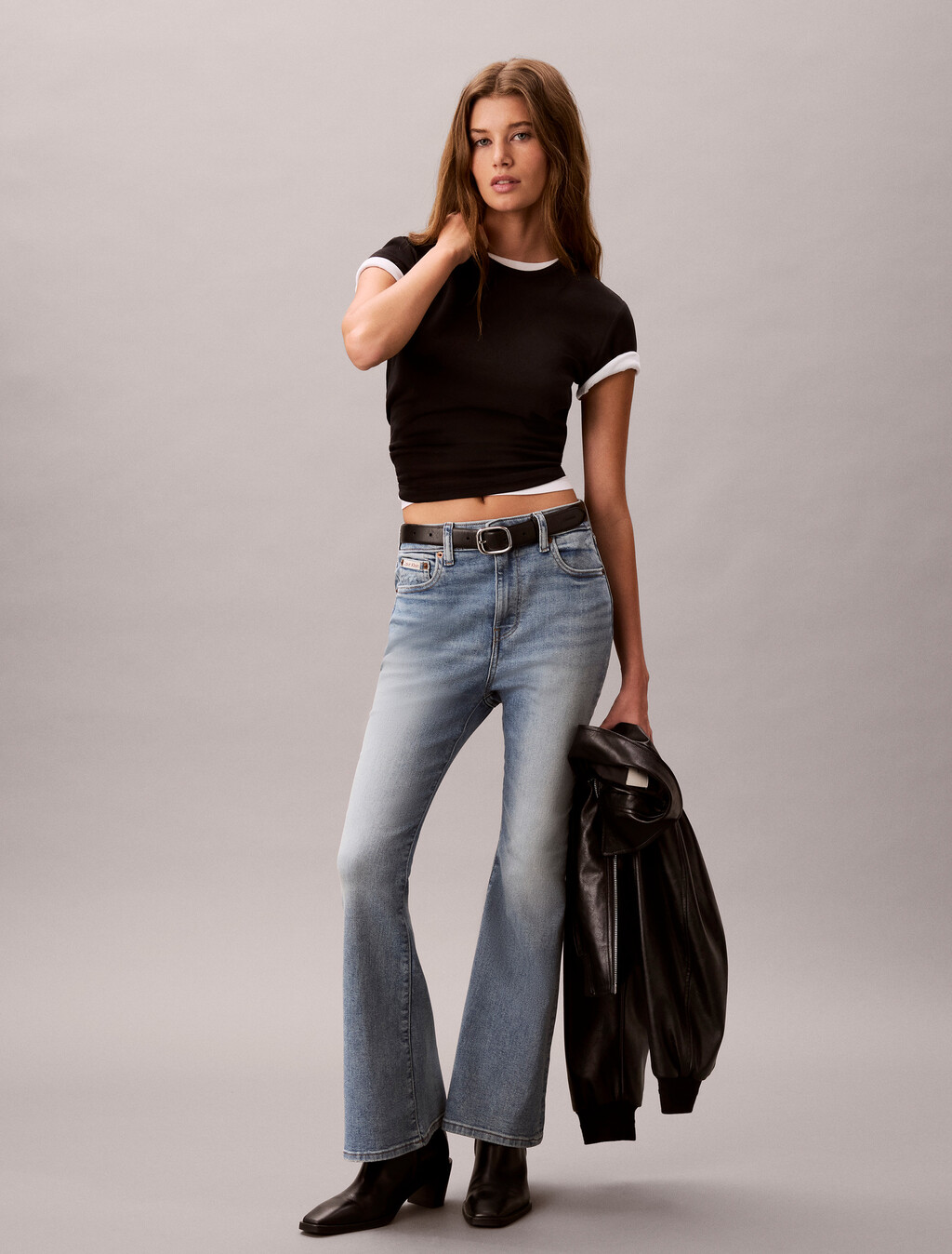 37.5 High-Rise-Flare-Jeans