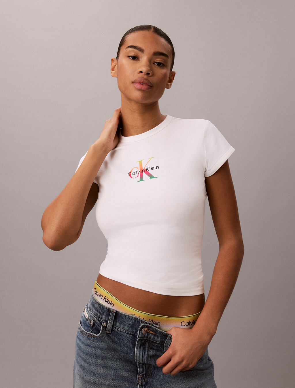 Slim Monogram T-Shirt - Pride