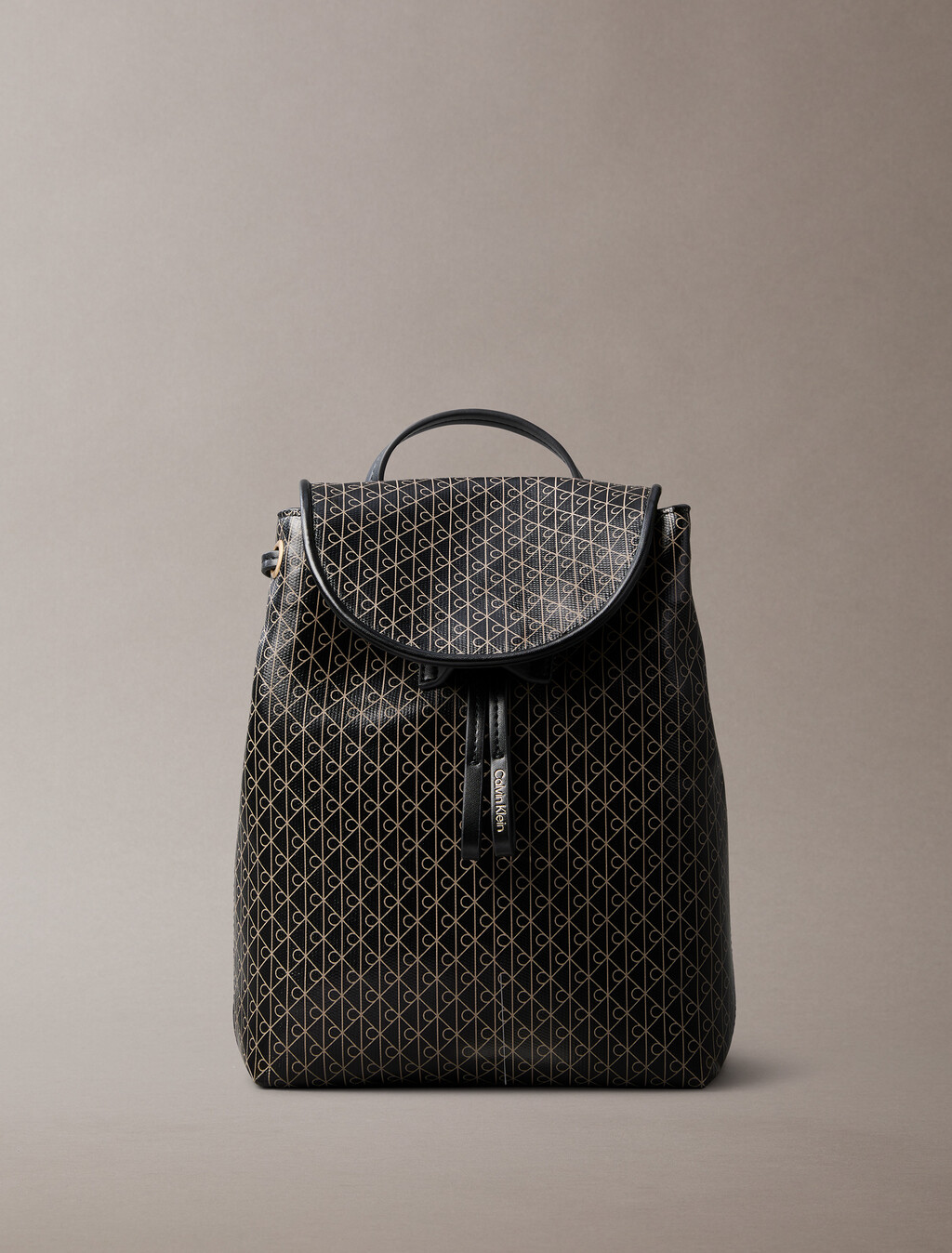 Mini-Rucksack mit Allover-Emblem-Logo