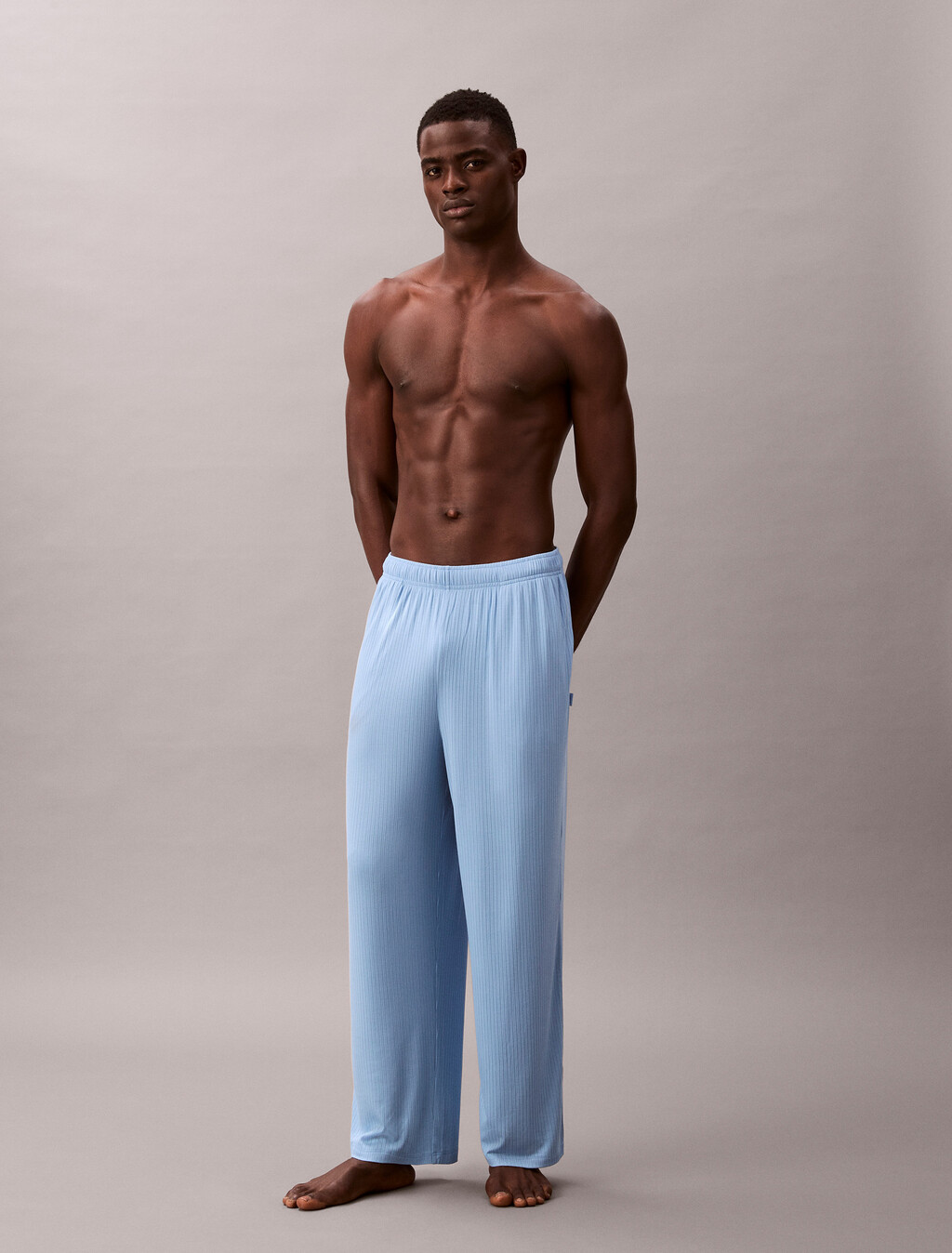 Modal-Ripp-Strick-Schlafhose