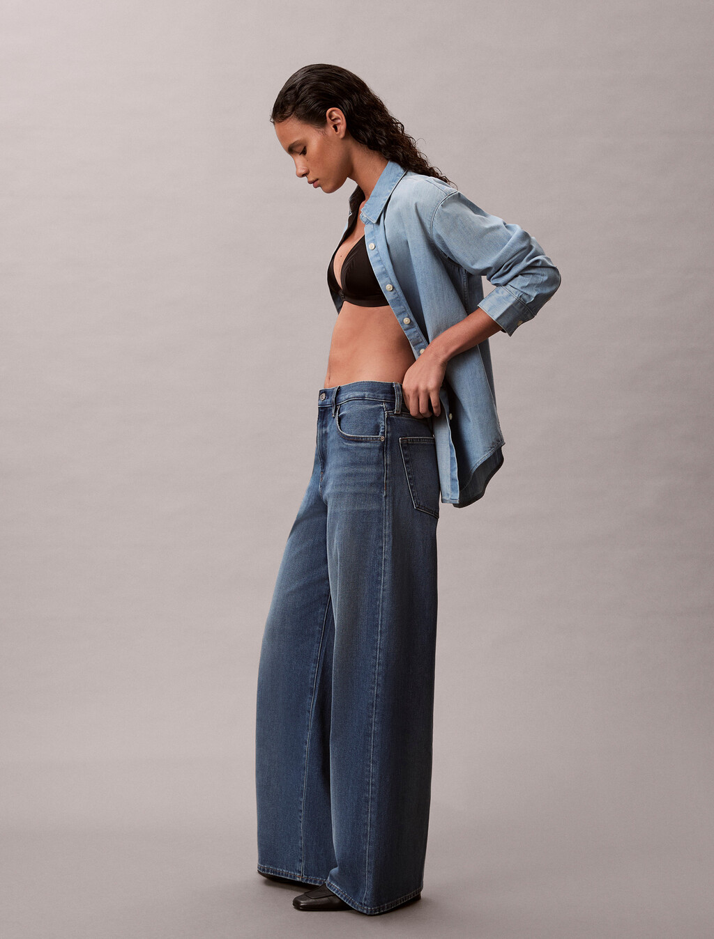 Weite Bein 37,5 Jeans