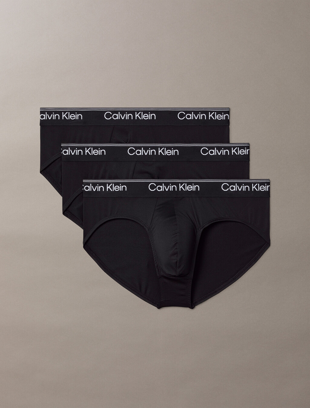 3er-Pack Hip-Briefs - Mikrofaser-Stretch