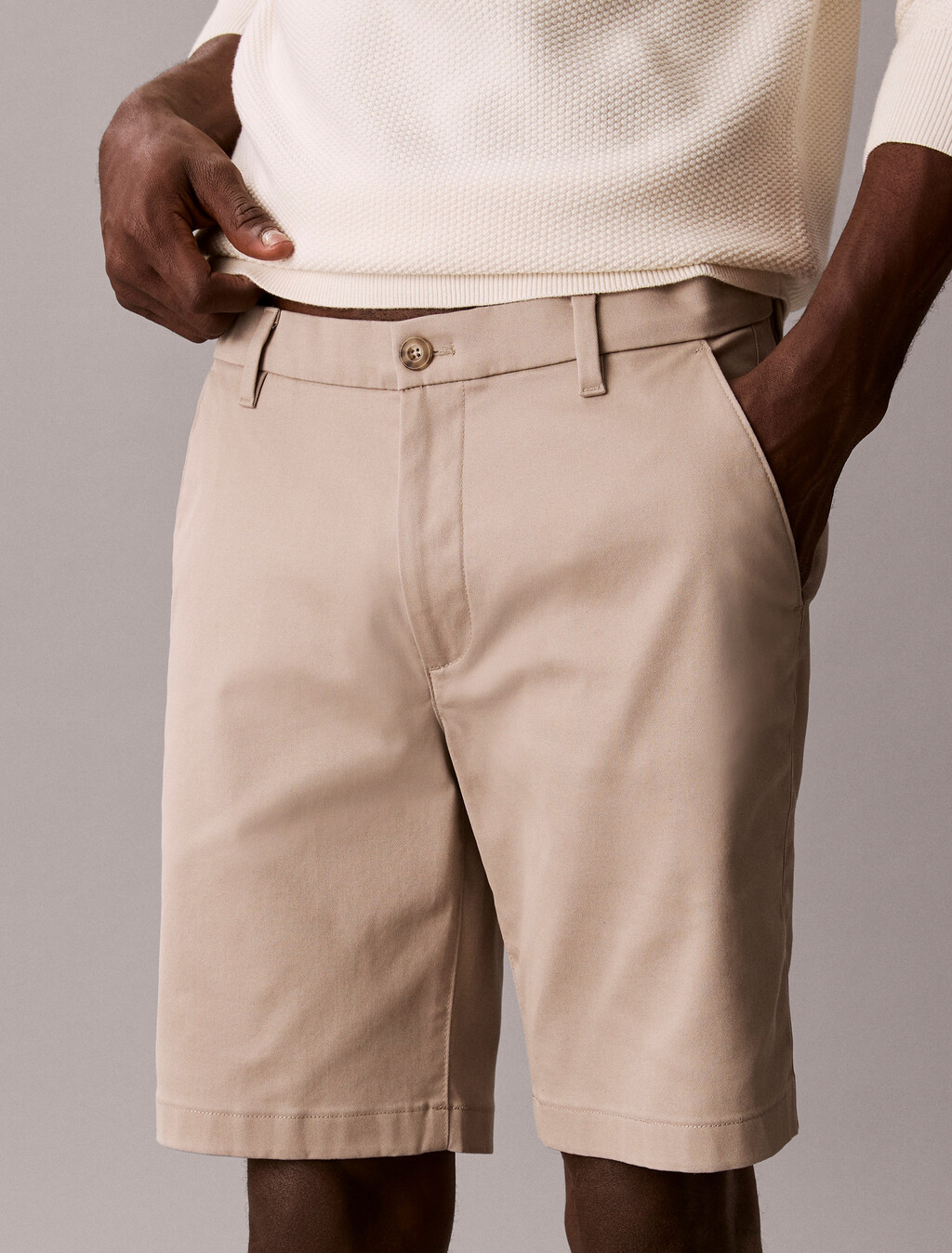 Verfeinerte Stretch-Chino-Hose