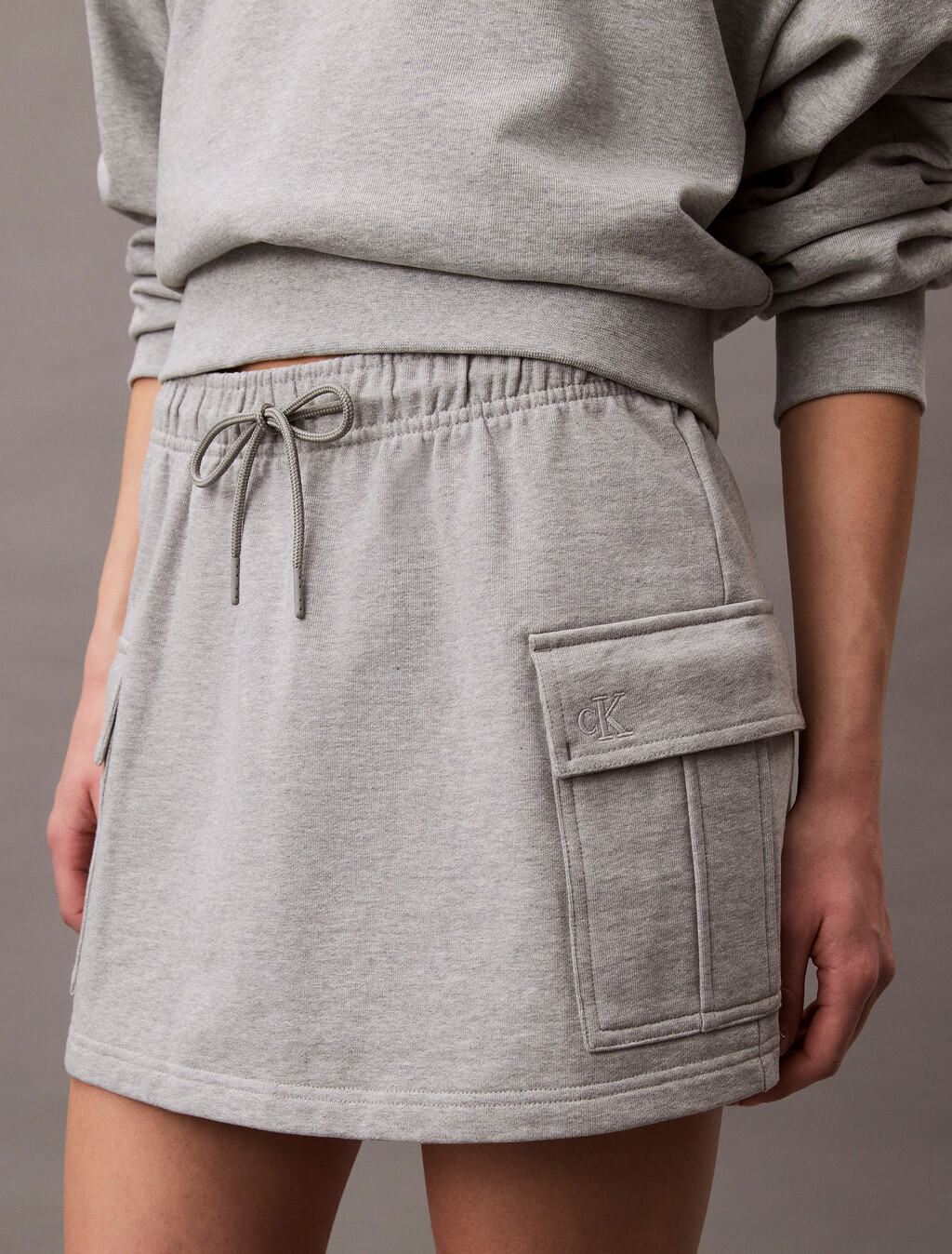 Cotton Terry Cargo Mini-Röcke
