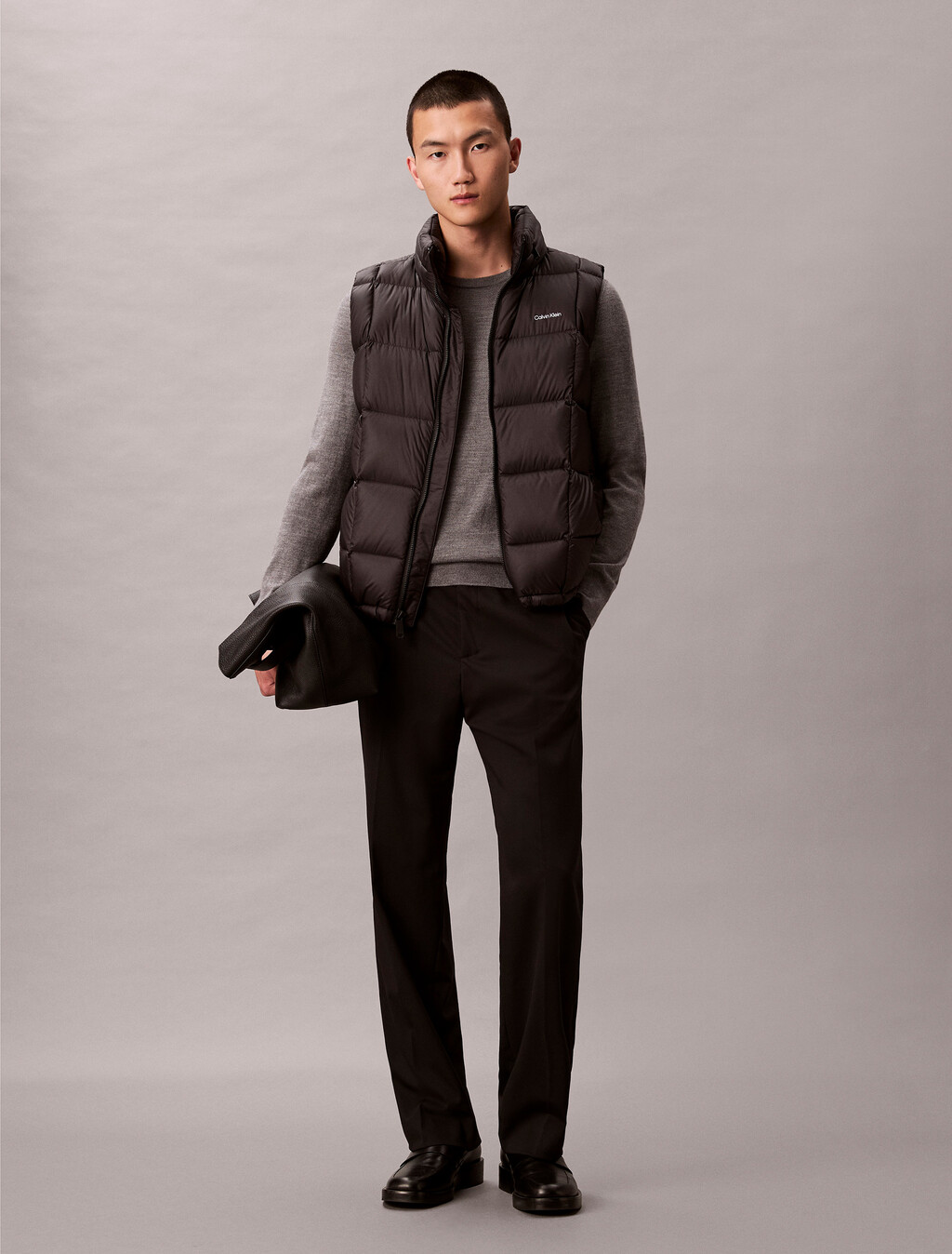 Nylon-Quilted-Pufferweste