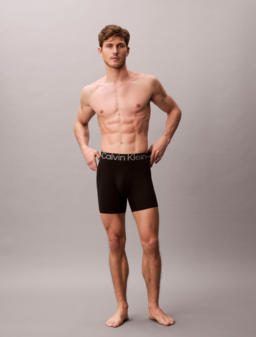 Icon Microfaser-Stretch metallisch Boxerbrief