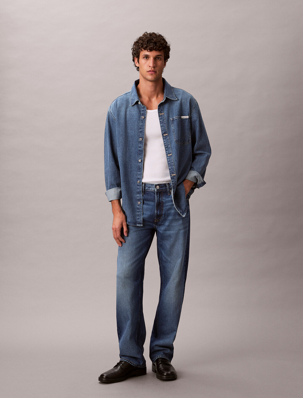 90er-Jahre CK Vintage Overshirt