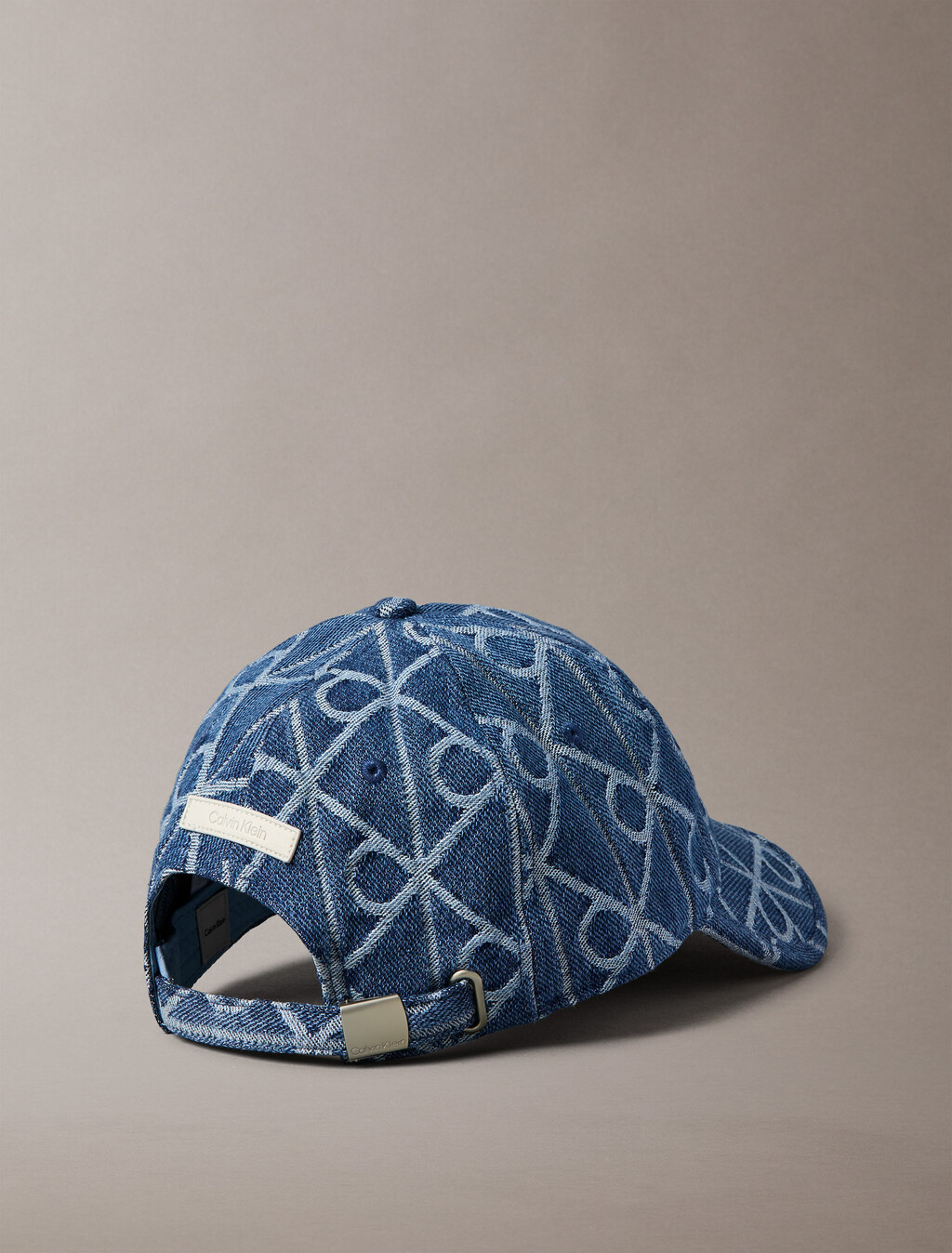 Denim-Logo-Jacquard-Mütze