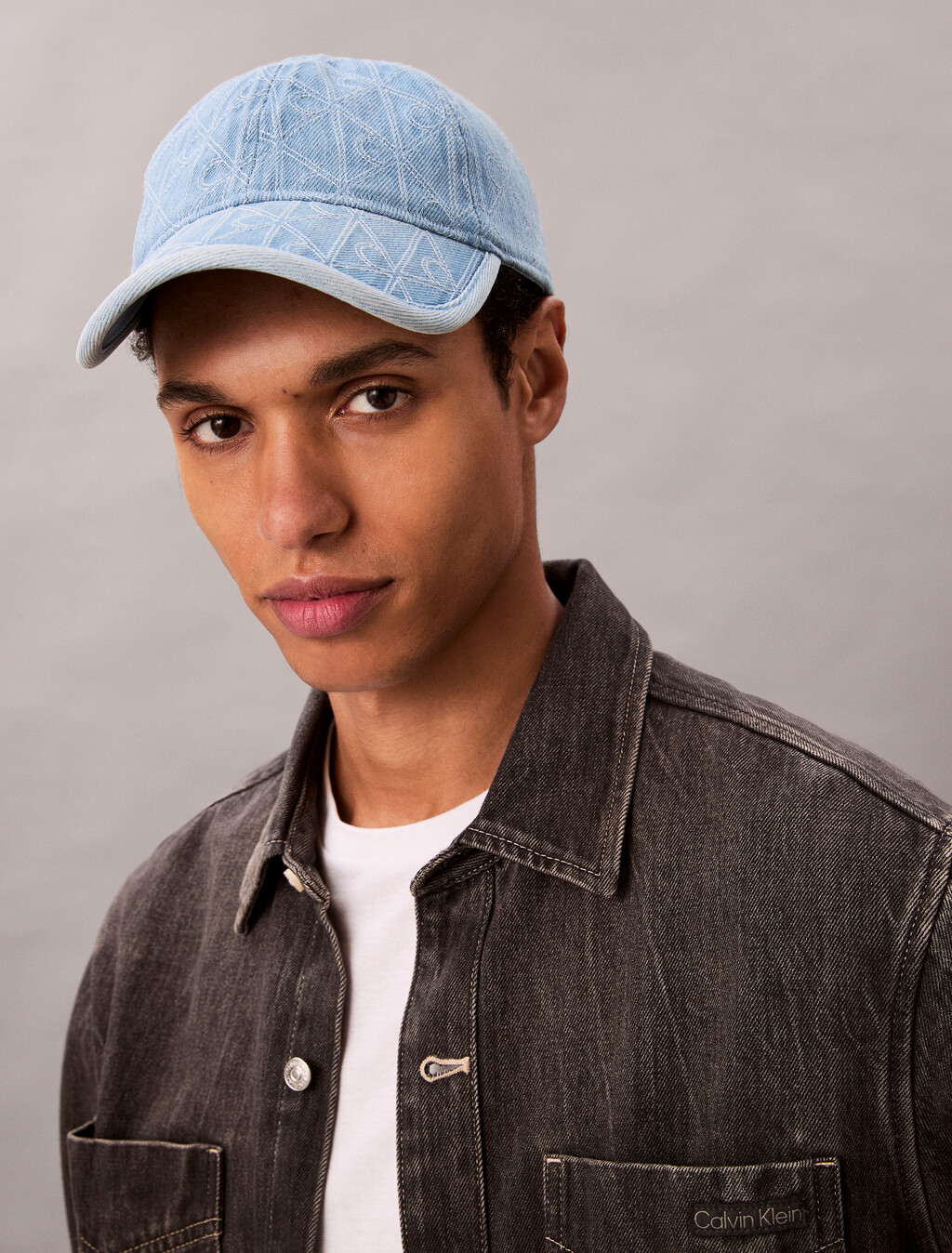 Monogram-Quilted-Denim-Baseballcap