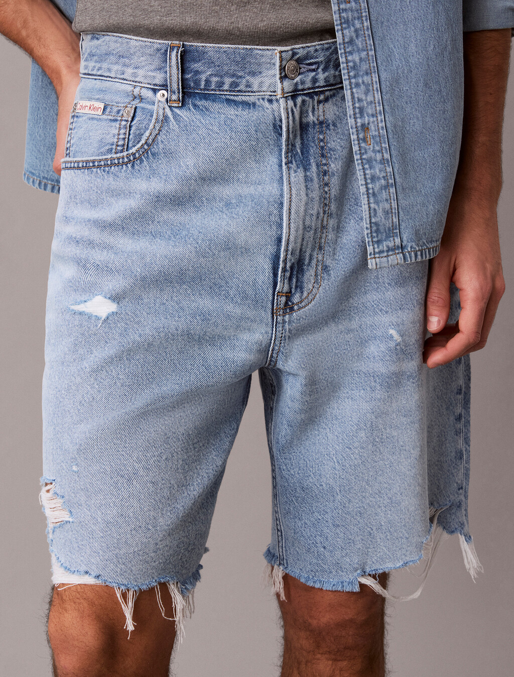 Leichte Eco Cool Denim-Shorts