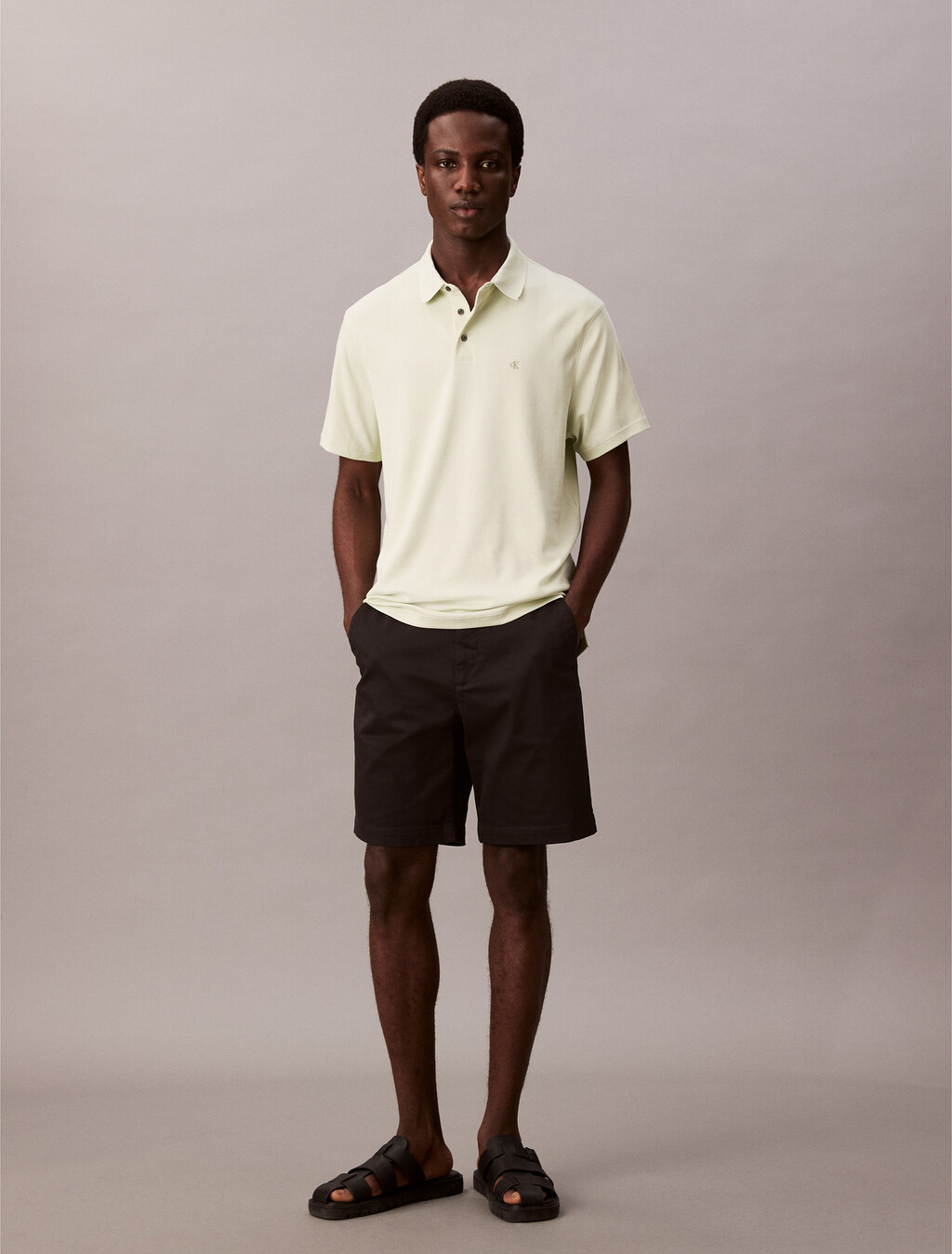 Verfeinerte Baumwoll-Stretch-Shorts