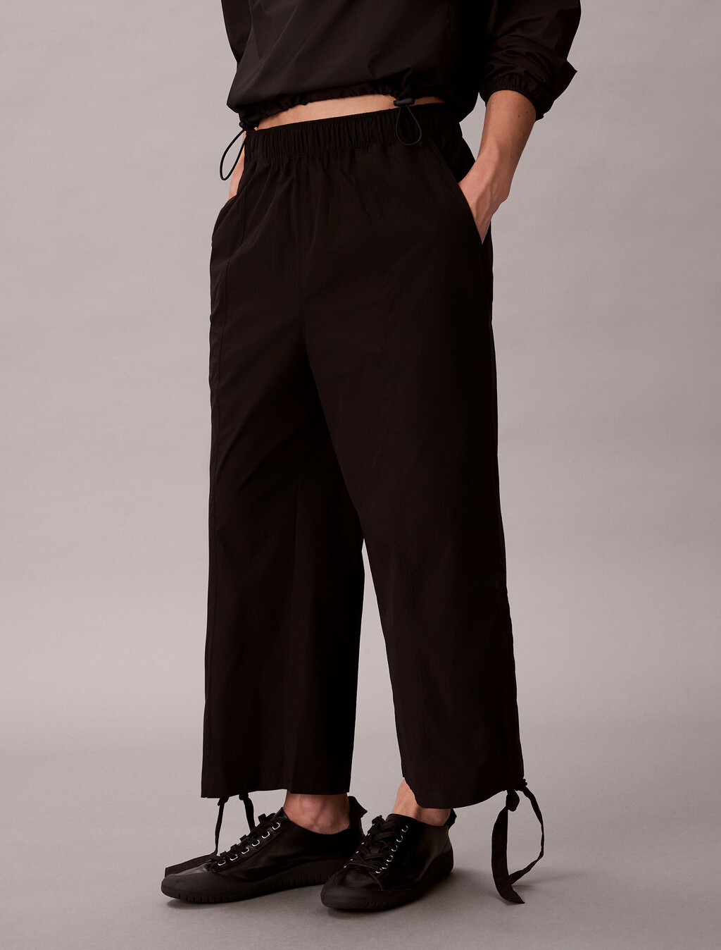 Commuter Capri-Hose mit Taschen