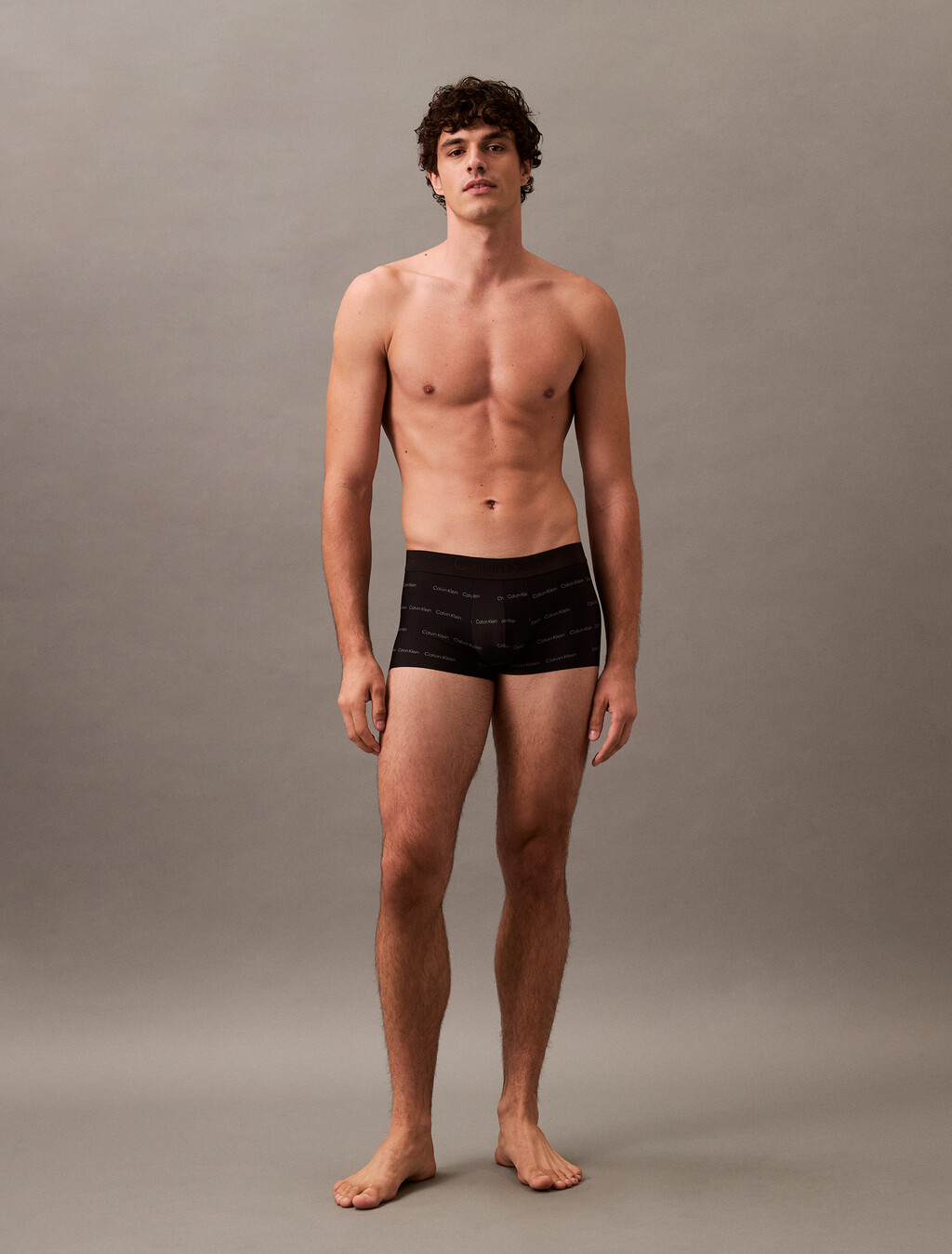 CK Black Print Low Rise Trunk