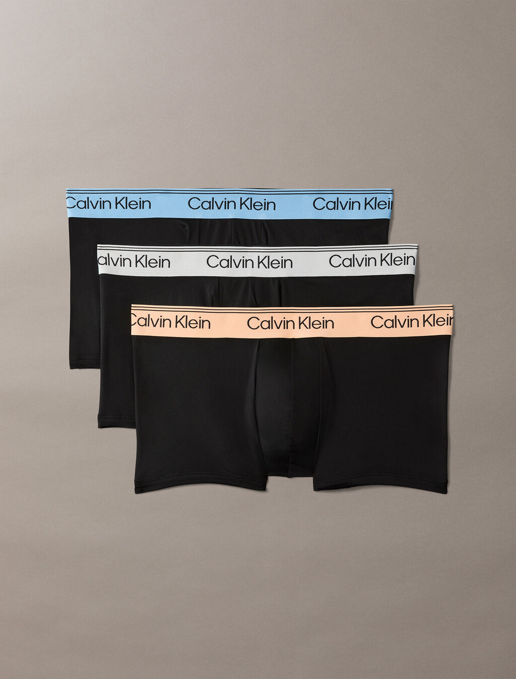 3er-Pack Low-Rise-Boxershorts - Mikrofaser-Stretch