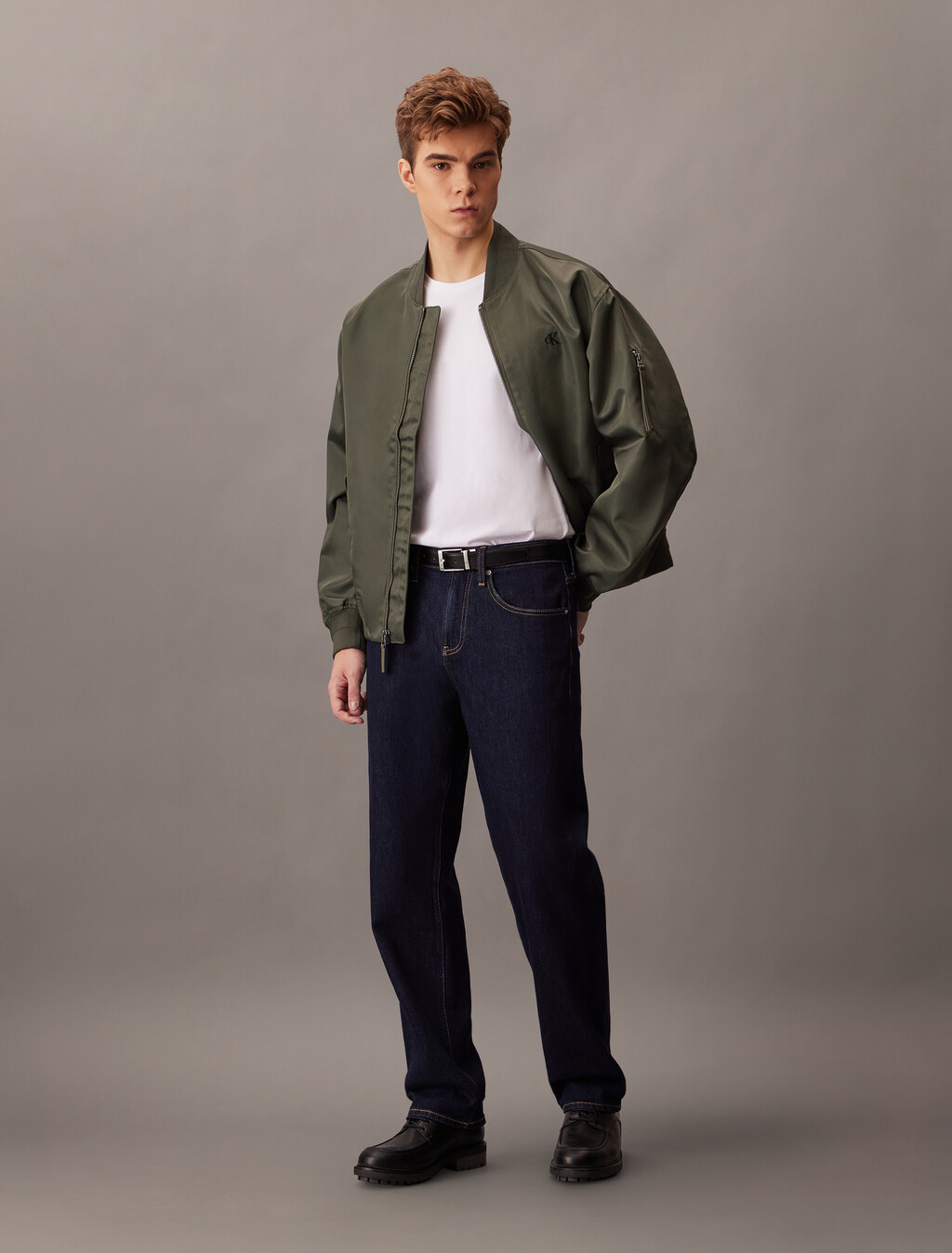 Nylon-Bomberjacke